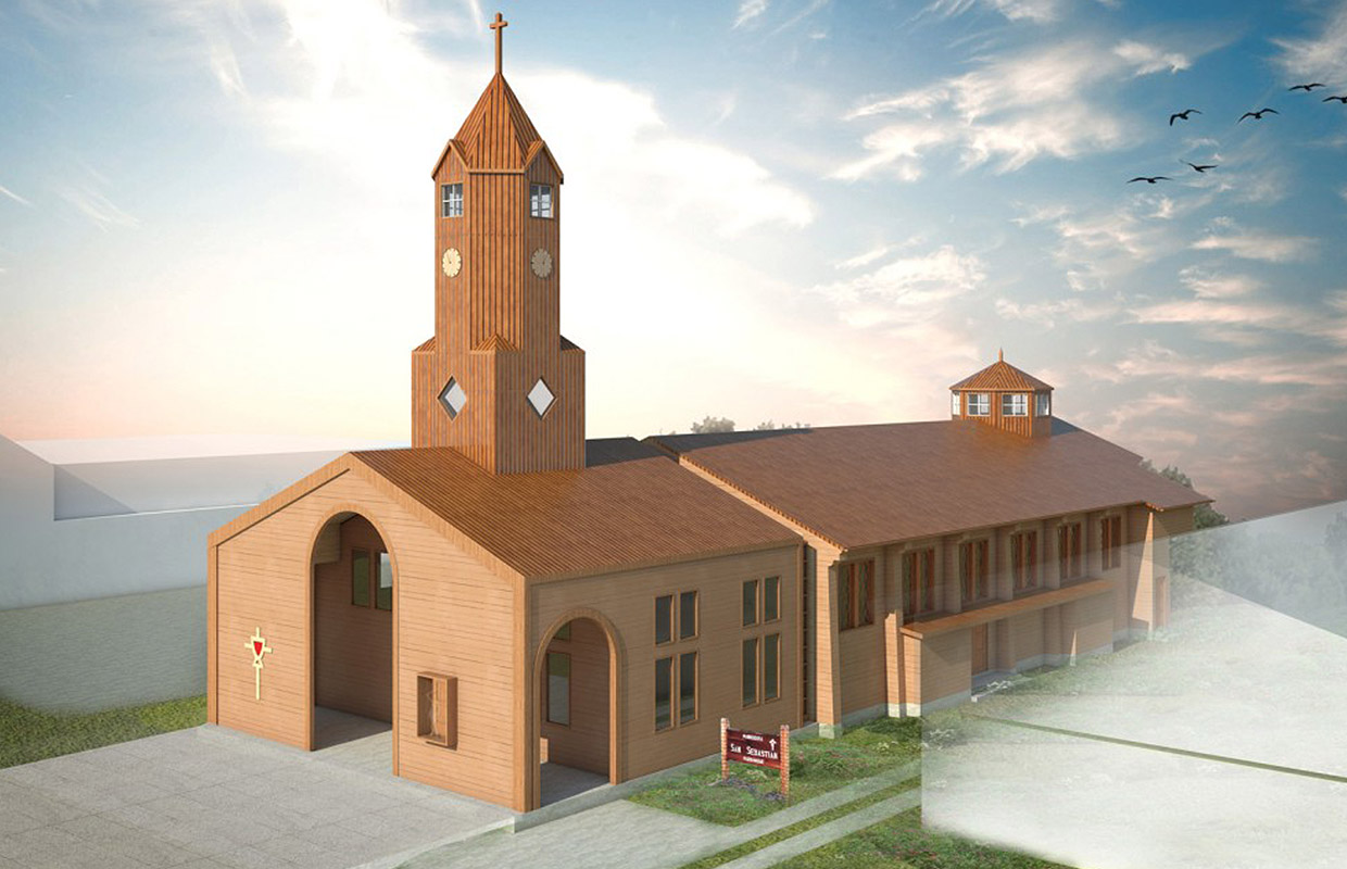 Iglesia Purranque - Chiloé, Chile | Edward Rojas Arquitectos