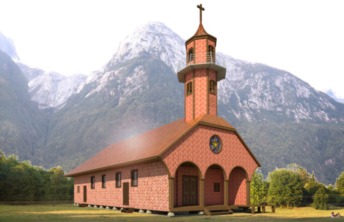 Iglesia de Vodudahue | Chiloé, Chile